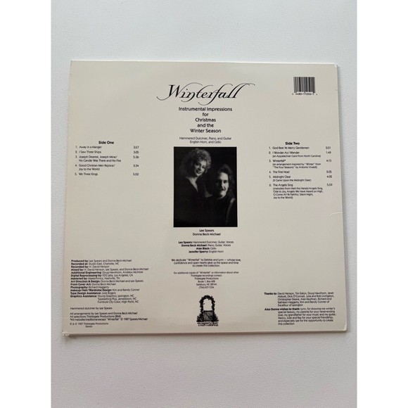 Lee Spears Donna Beck Michael Winterfall LP 1987 Thistlegate EX - Picture 2 of 7